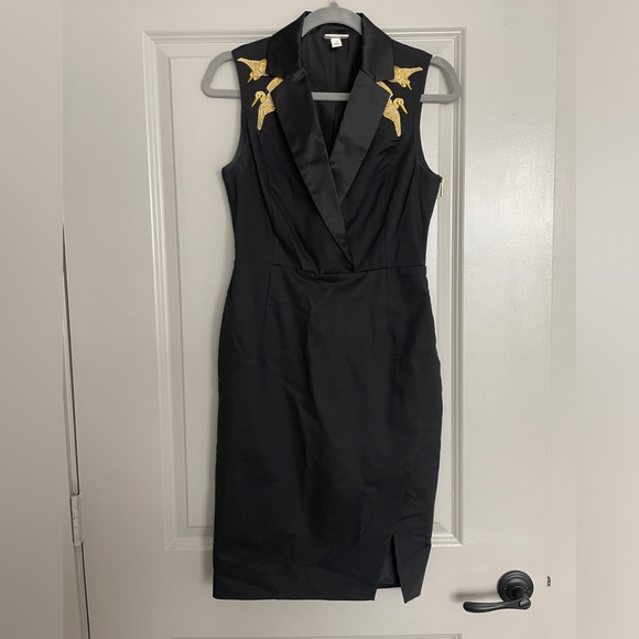 Altuzarra for Target Embroidered Black Dress Size 4 - Picture 1 of 5